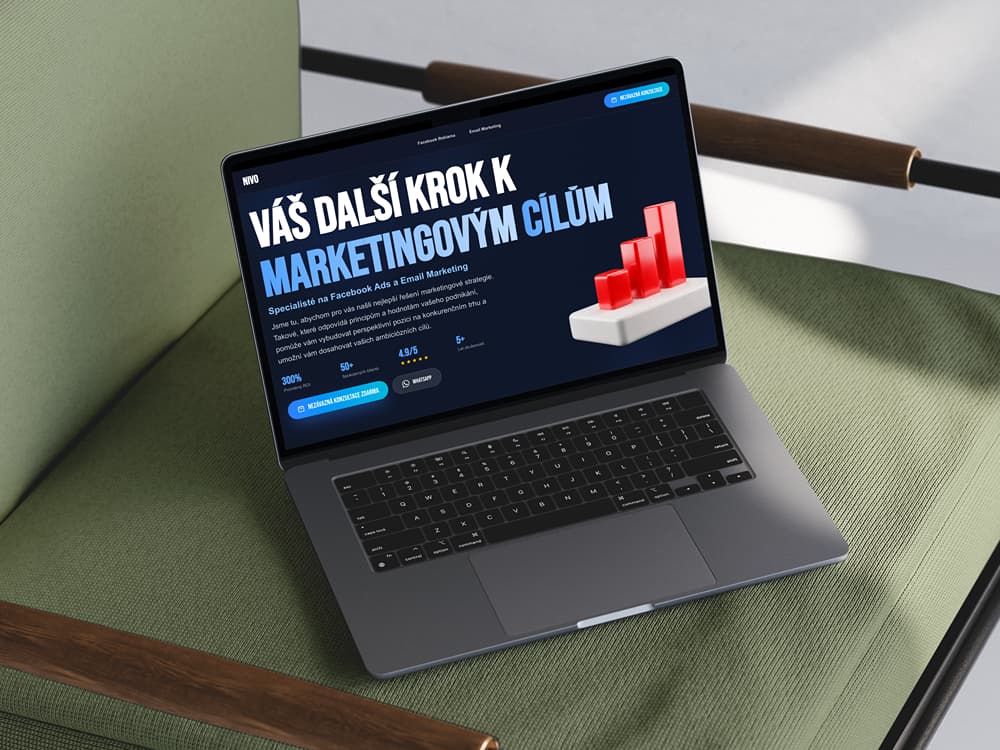 NIVO - marketingová agentura - Case study webového projektu od Appitect