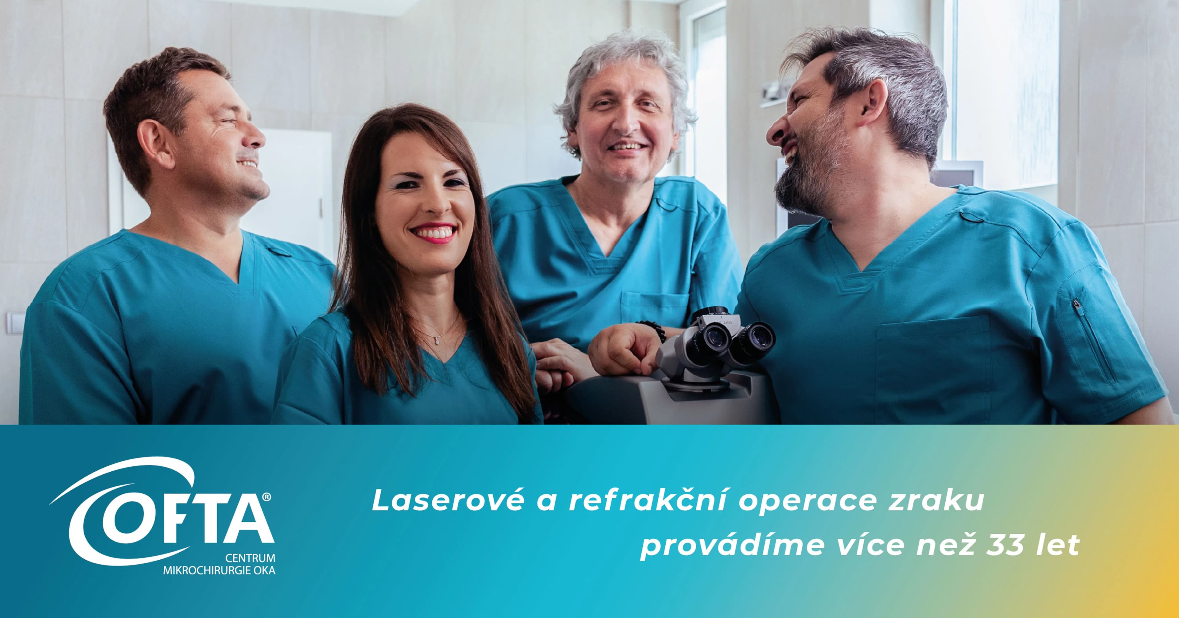 Banner kliniky OFTA