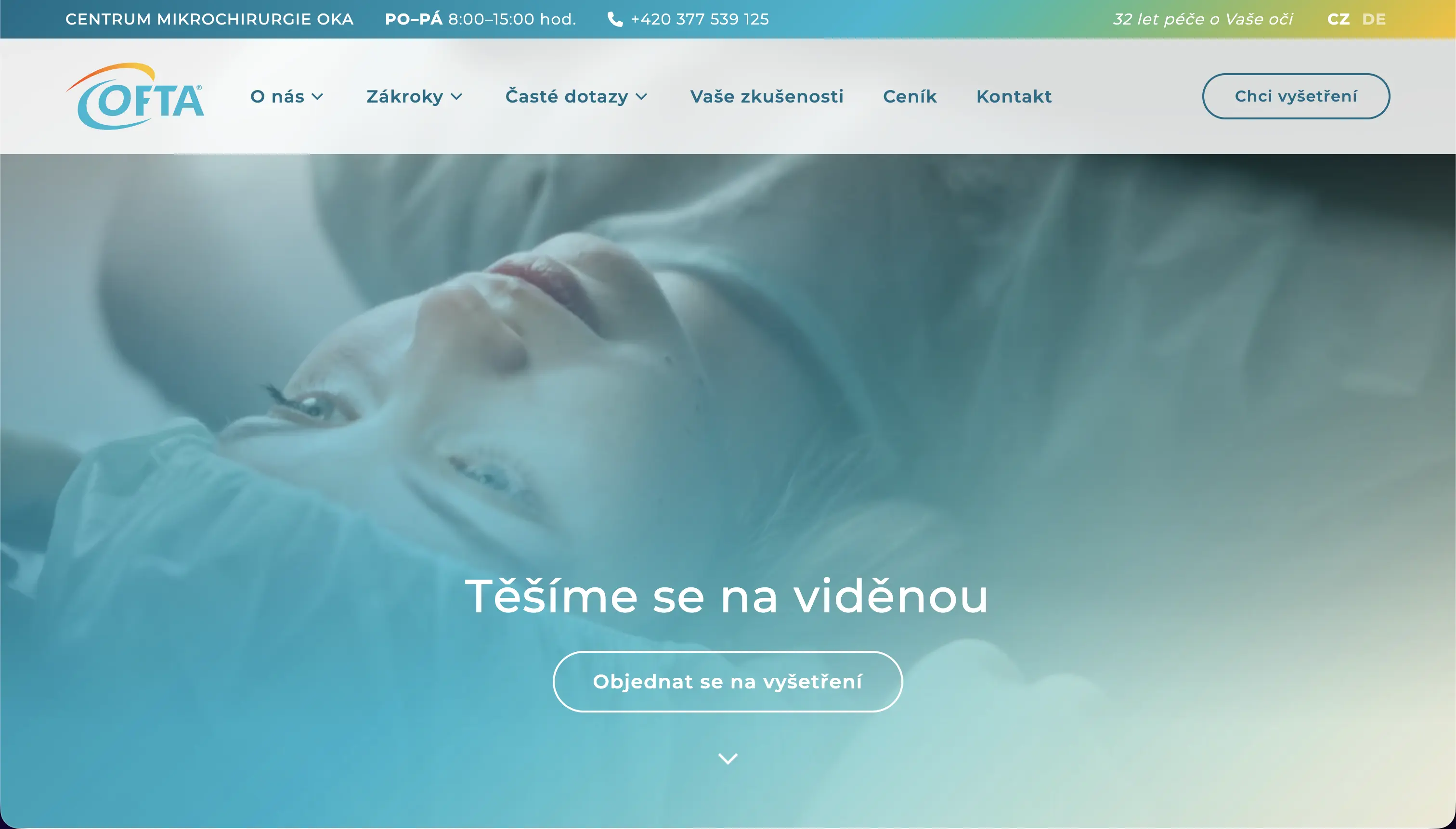 OFTA — video sekce webových stránek