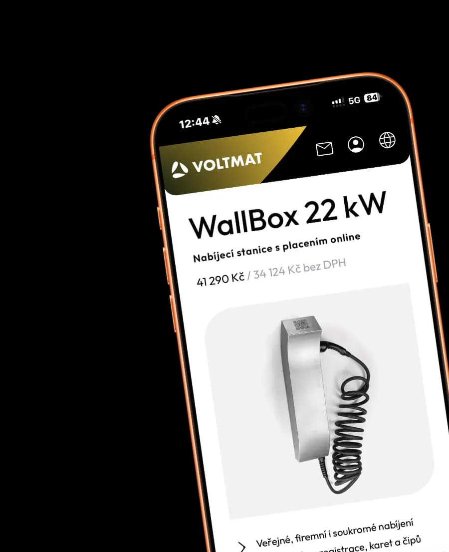 Web Voltmat v telefonu