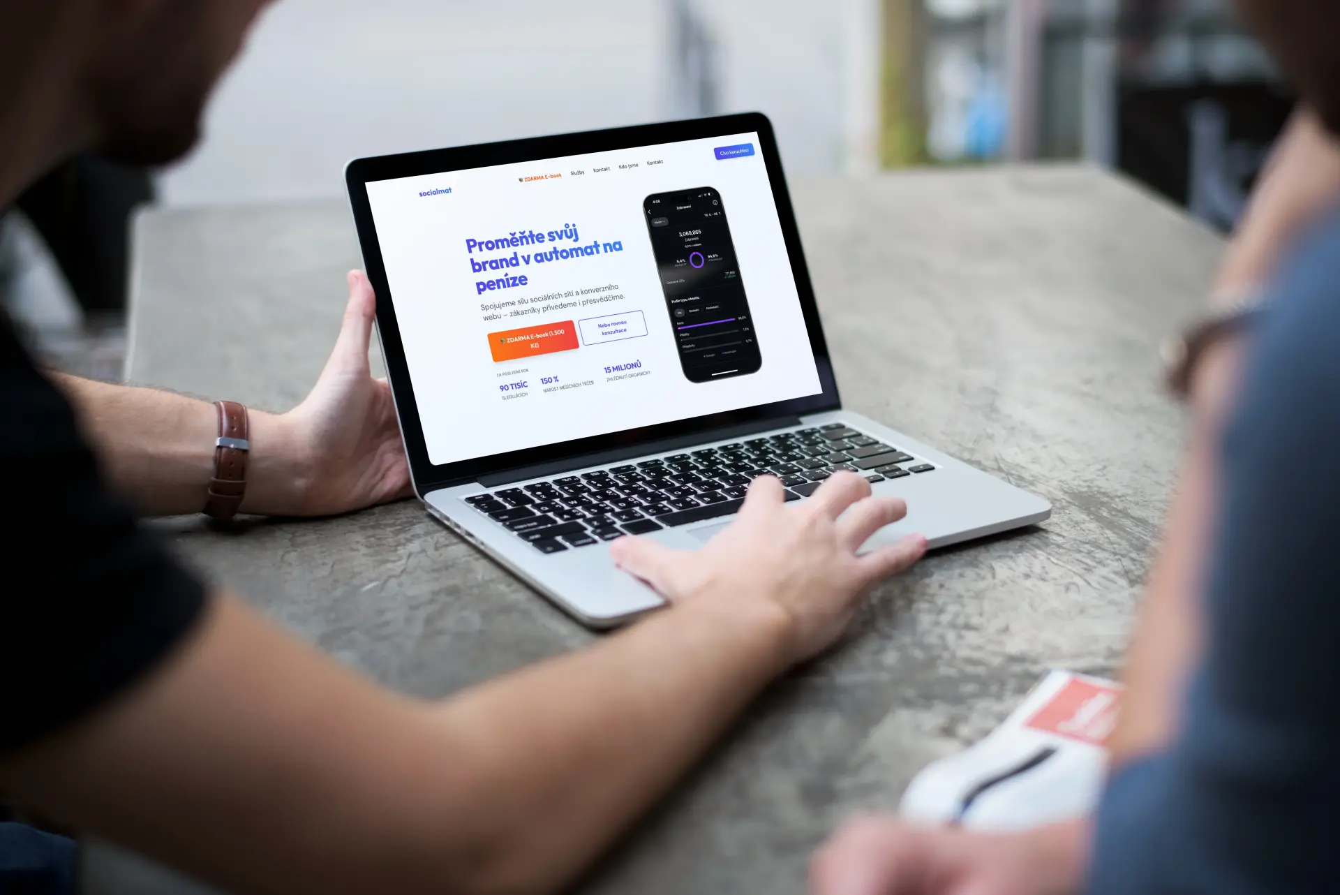 SocialMat - Case study webového projektu od Appitect